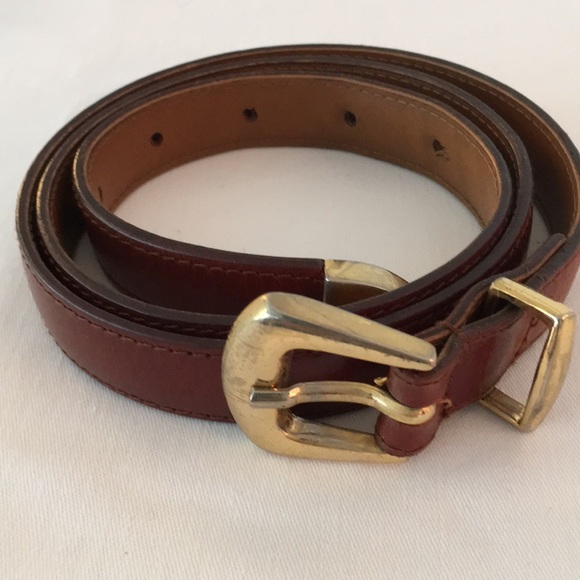 Echo Accessories - Echo Brown Leather Belt, 34” Echo Accessories - Echo Brown Leather Belt, 34”
